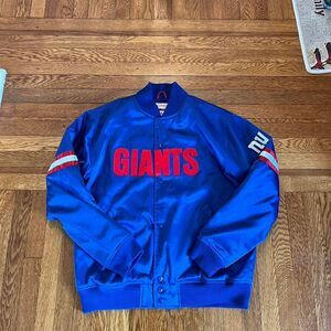Vintage Mitchell and ness New York giants bomber‎ jacket